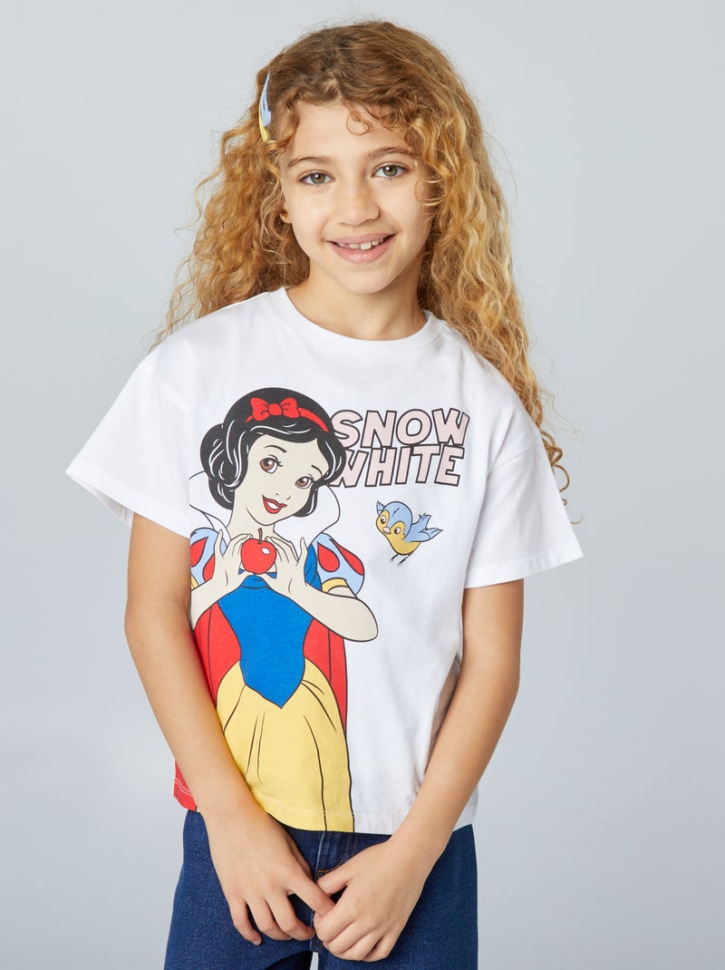 T-shirt 'Frozen' 'Disney' BIANCO - Kiabi