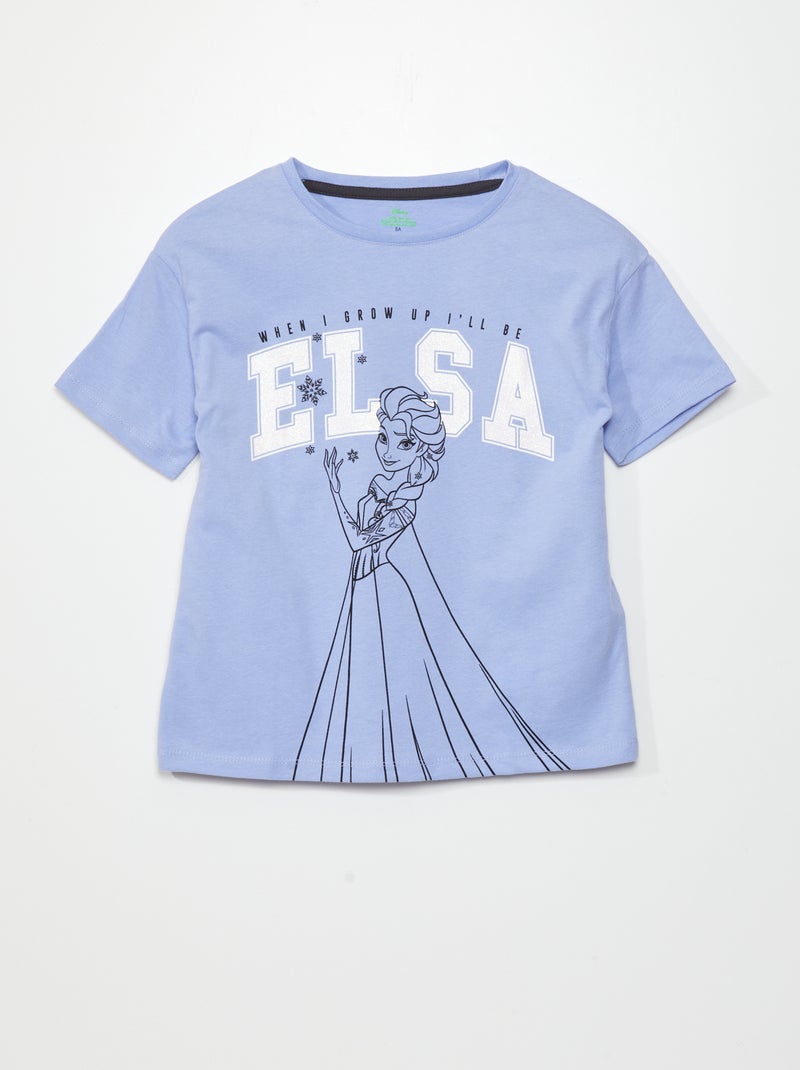 T-shirt 'Frozen' 'Disney' BLU - Kiabi