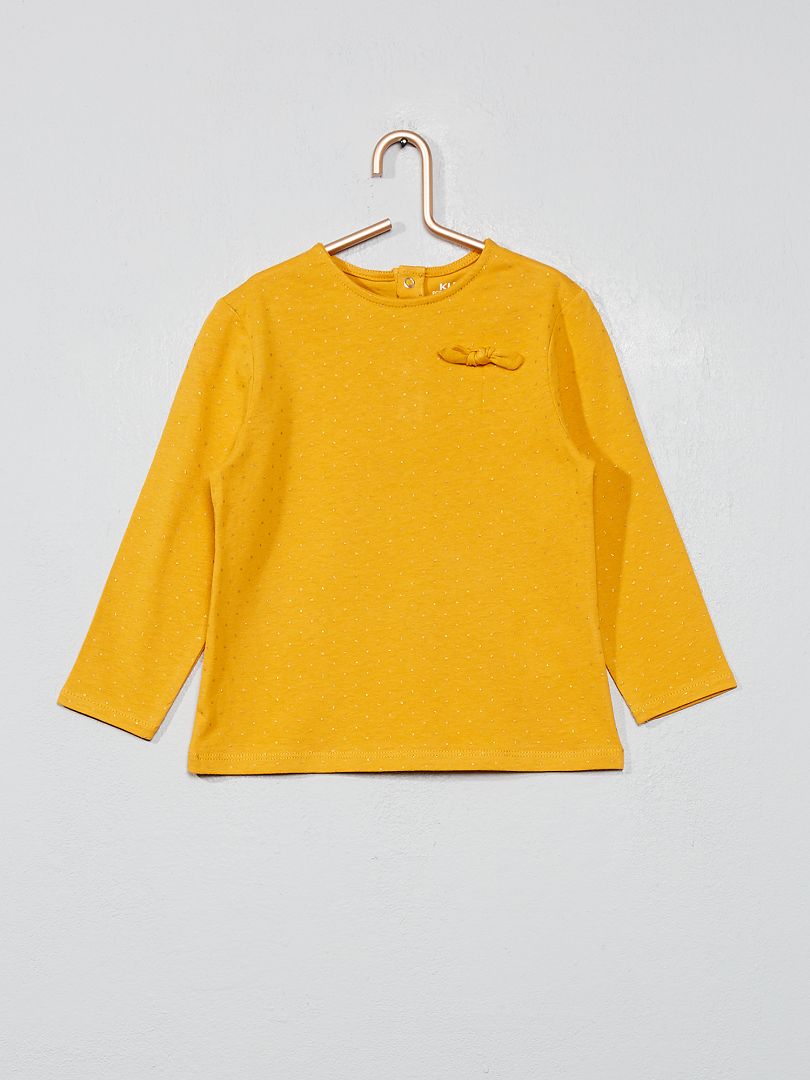 T-shirt giallo - Kiabi