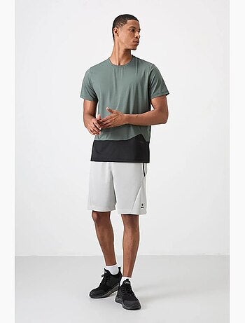 T-shirt girocollo color block tommy