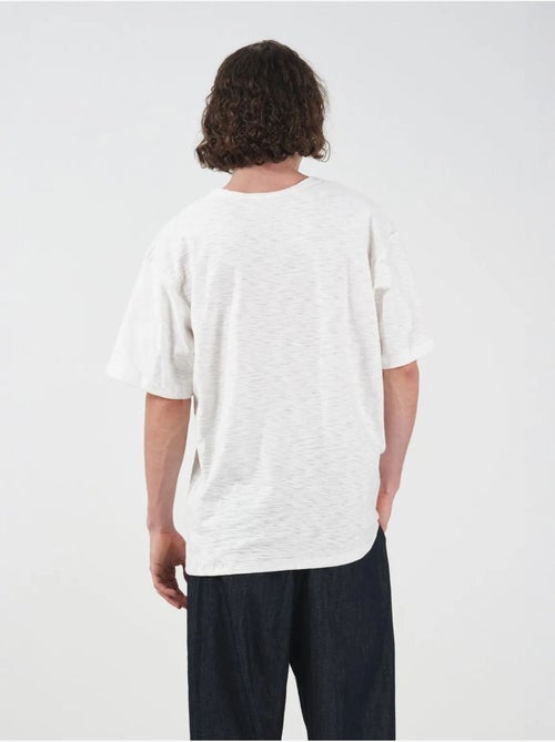T-shirt girocollo con dettaglio bottoni giesto - Kiabi
