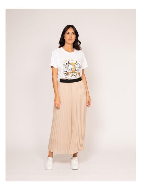 T-shirt girocollo con stampa FAIGLE - Kiabi