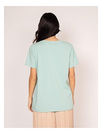 T-shirt girocollo con stampa FAIGLE