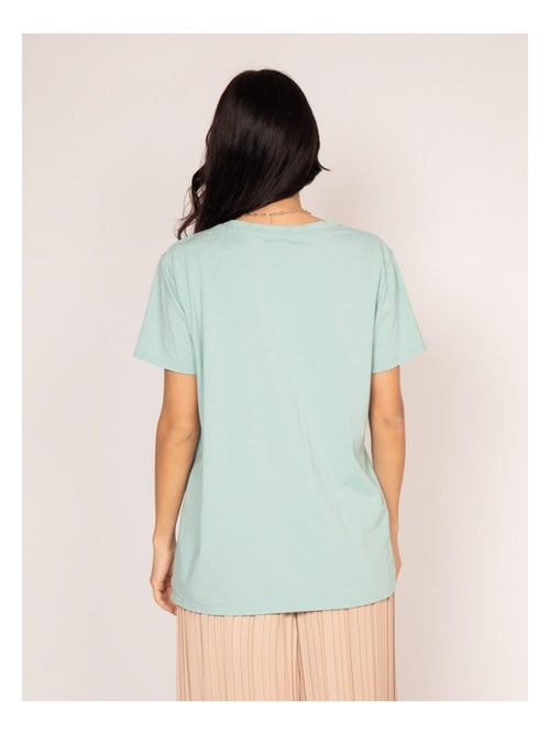 T-shirt girocollo con stampa FAIGLE - Kiabi