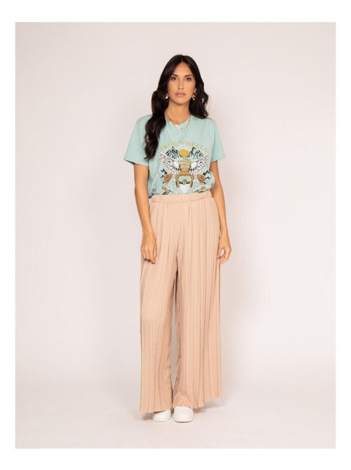 T-shirt girocollo con stampa FAIGLE - Kiabi