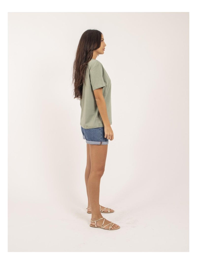 T-shirt girocollo FENOMEN Verde - Kiabi