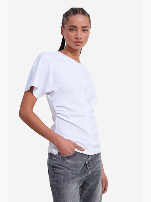 T-shirt girocollo in cotone da donna dilvin - Kiabi T-shirt girocollo in cotone da donna dilvin - Kiabi