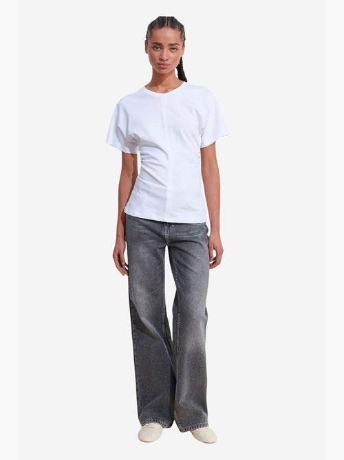 T-shirt girocollo in cotone da donna dilvin - Kiabi T-shirt girocollo in cotone da donna dilvin - Kiabi