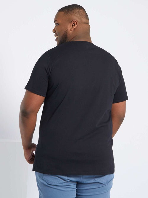 T-shirt girocollo in cotone da uomo - Kiabi T-shirt girocollo in cotone da uomo - Kiabi