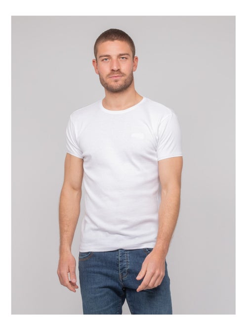 T-shirt girocollo in cotone WARLOF - Kiabi