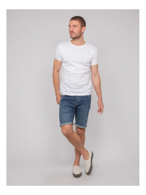 T-shirt girocollo in cotone WARLOF - Kiabi