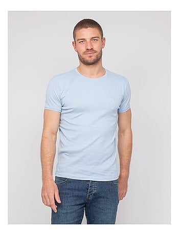 T-shirt girocollo in cotone WARLOF