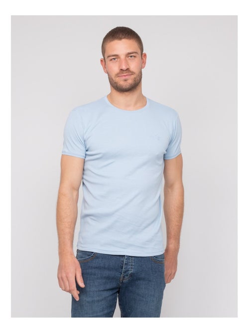 T-shirt girocollo in cotone WARLOF - Kiabi