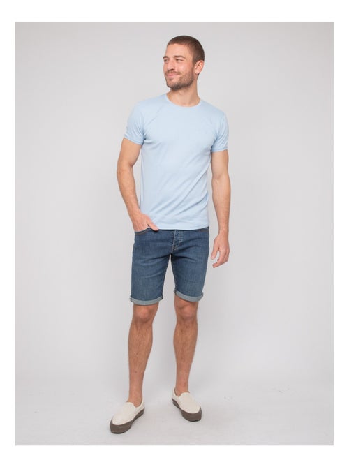 T-shirt girocollo in cotone WARLOF - Kiabi