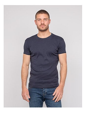 T-shirt girocollo in cotone WARLOF