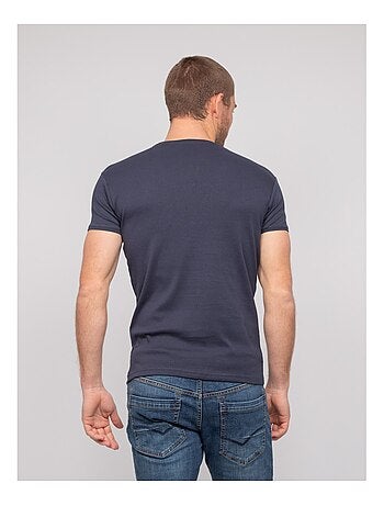 T-shirt girocollo in cotone WARLOF