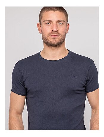 T-shirt girocollo in cotone WARLOF