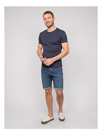 T-shirt girocollo in cotone WARLOF