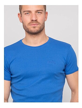 T-shirt girocollo in cotone WARLOF