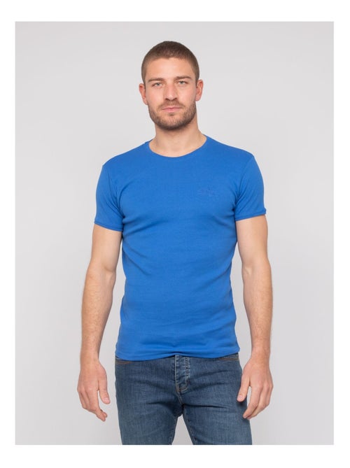 T-shirt girocollo in cotone WARLOF - Kiabi