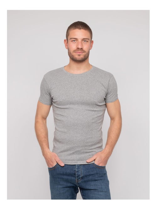 T-shirt girocollo in cotone WARLOF - Kiabi