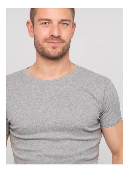 T-shirt girocollo in cotone WARLOF - Kiabi