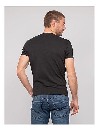 T-shirt girocollo in cotone WARLOF