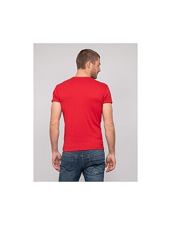 T-shirt girocollo in cotone WARLOF