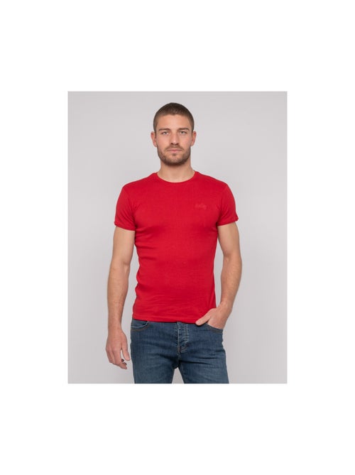 T-shirt girocollo in cotone WARLOF - Kiabi