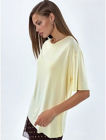 T-shirt girocollo loose fit busem