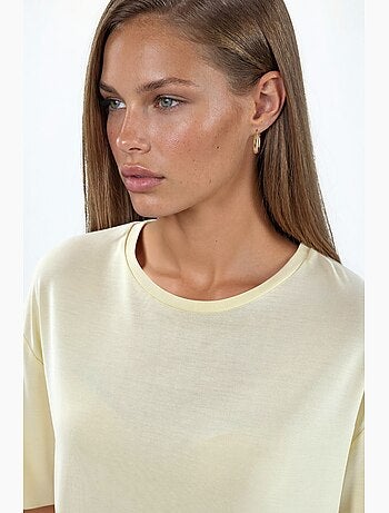 T-shirt girocollo loose fit busem