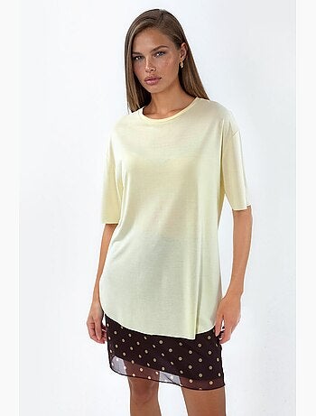 T-shirt girocollo loose fit busem