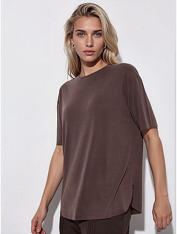 T-shirt girocollo loose fit busem