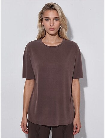 T-shirt girocollo loose fit busem