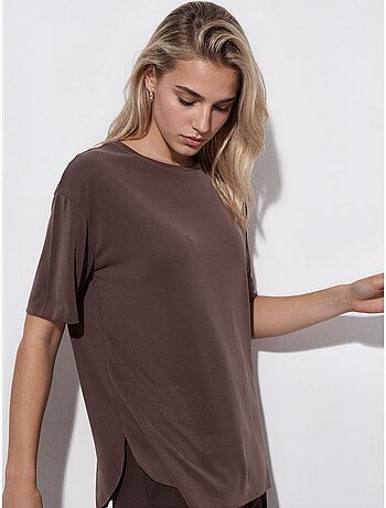 T-shirt girocollo loose fit busem