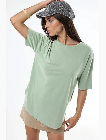 T-shirt girocollo loose fit busem