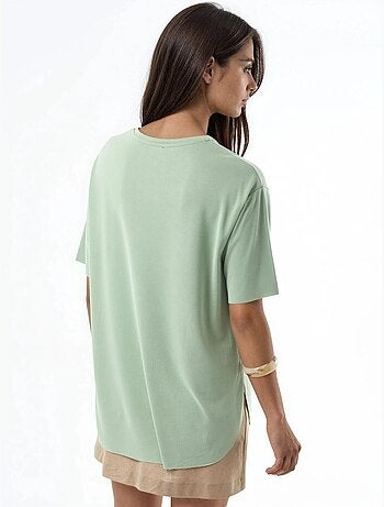 T-shirt girocollo loose fit busem
