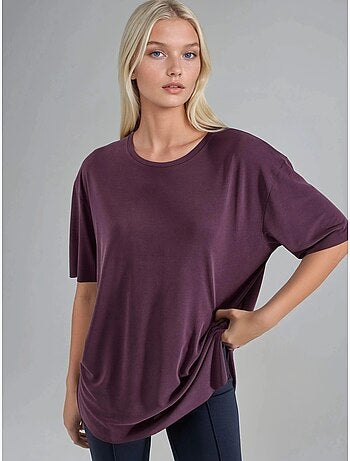 T-shirt girocollo loose fit busem