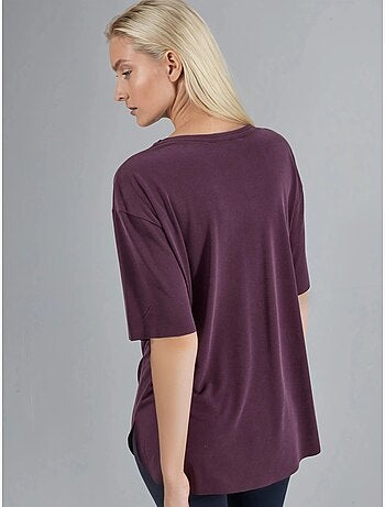 T-shirt girocollo loose fit busem