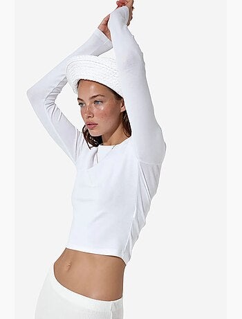 T-shirt girocollo manica lunga busem
