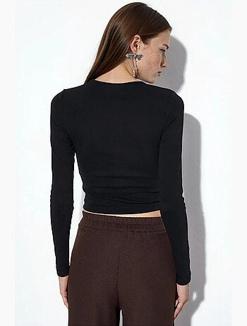 T-shirt girocollo manica lunga busem