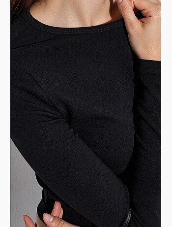 T-shirt girocollo manica lunga busem