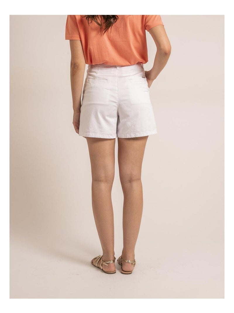 T-shirt girocollo message FAKO Ecru - Kiabi