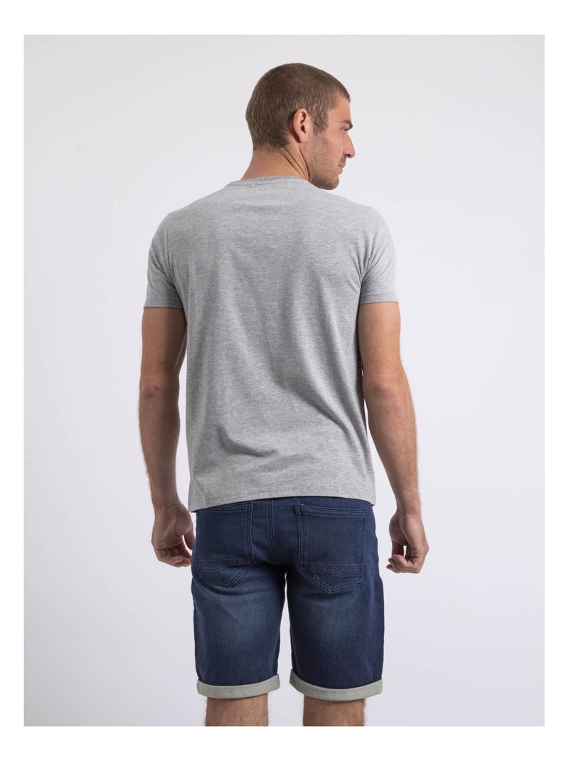 T-shirt girocollo NAGORI Grigio - Kiabi