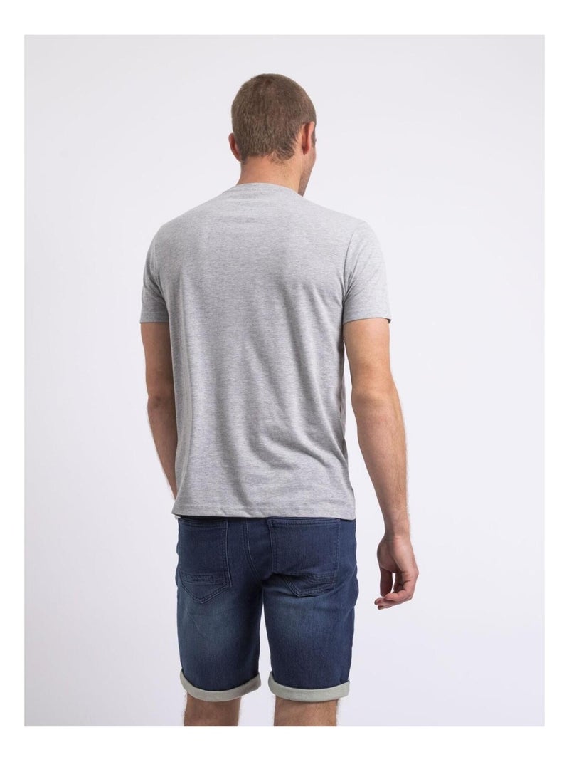 T-shirt girocollo NAKIWOK Grigio - Kiabi