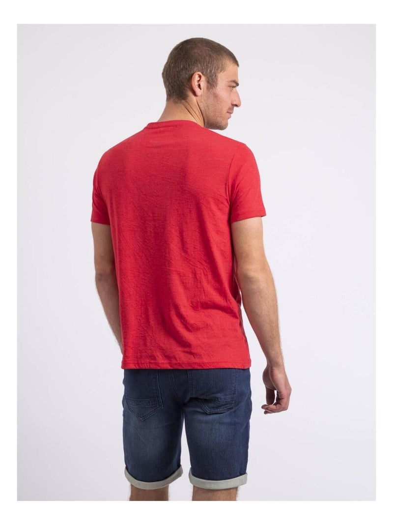 T-shirt girocollo NAKIWOK Rosso - Kiabi