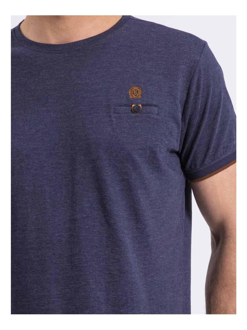 T-shirt girocollo NAKOTOC Blu marino - Kiabi