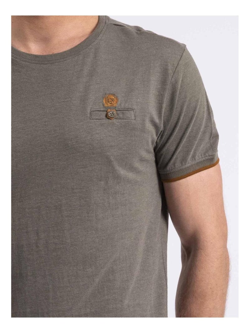 T-shirt girocollo NAKOTOC Cachi - Kiabi