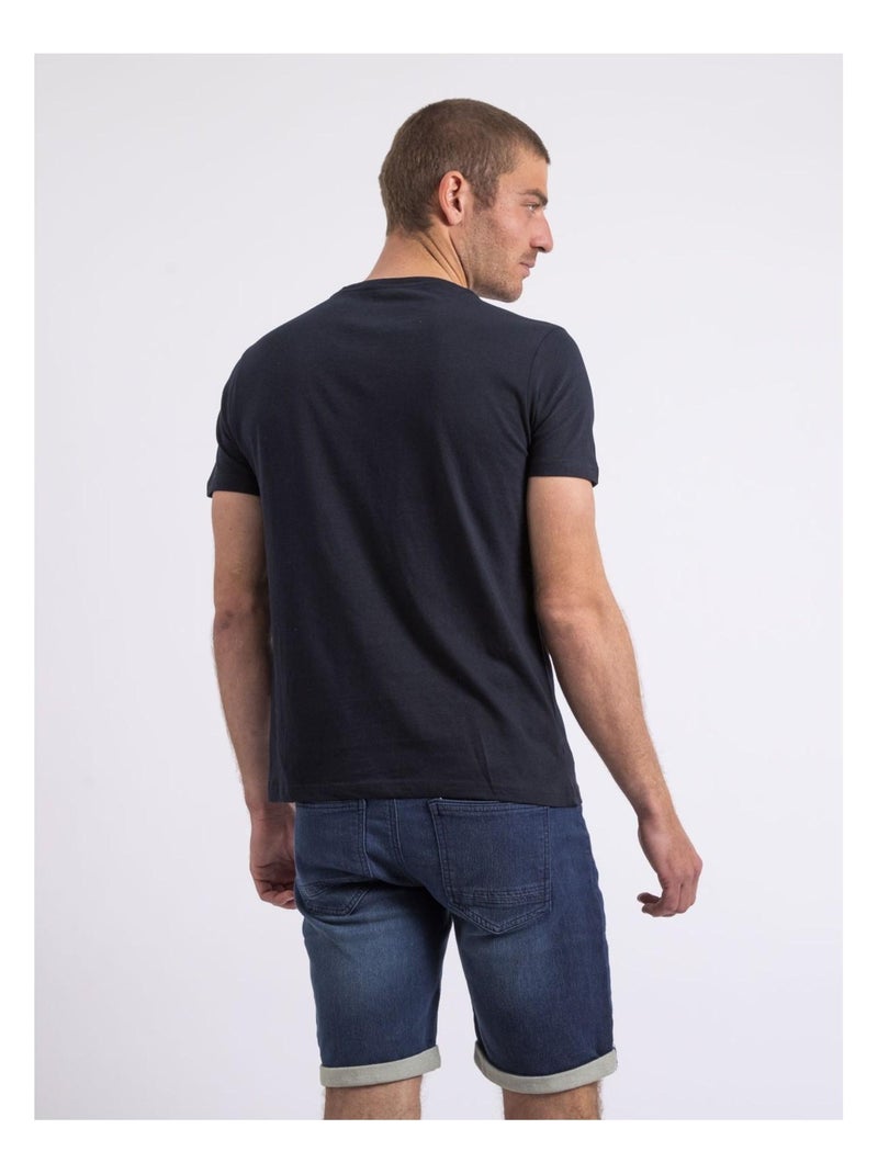 T-shirt girocollo NALUPIRI Blu marino - Kiabi