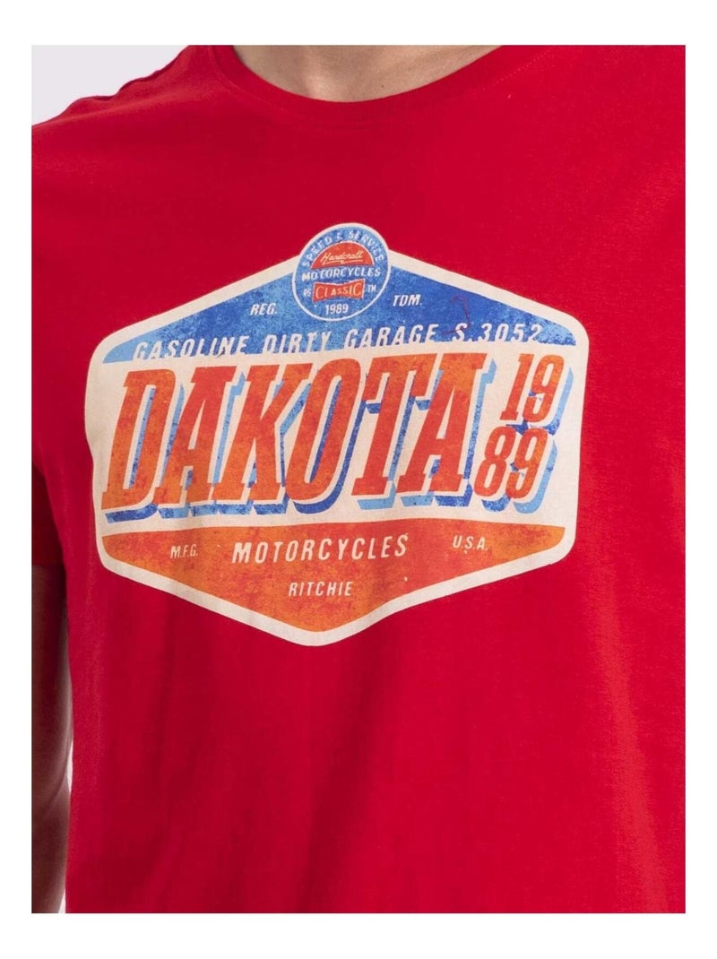 T-shirt girocollo NIKOFUGA Rosso - Kiabi